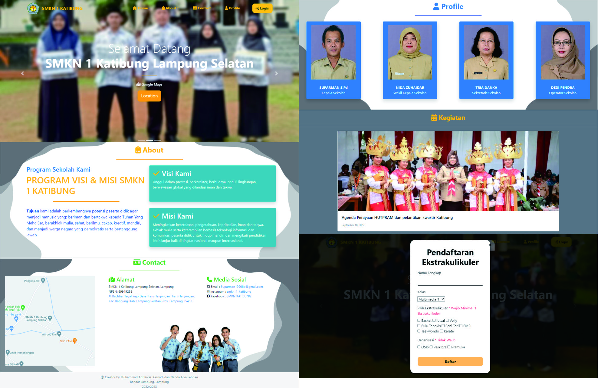 Sistem Informasi SMKN 1 Katibung Lampung Selatan
